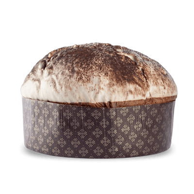 1 KG / Caffè crema di tiramisù e copertura al cioccolato bianco e cacao / Scatola di cartone